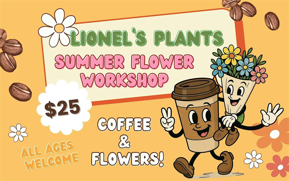 Summer Flower Workshop @ Mariam Coffee Orlando