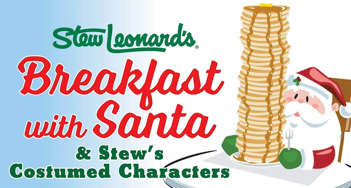 Breakfast with Santa and Stew\u2019s Costumed Characters