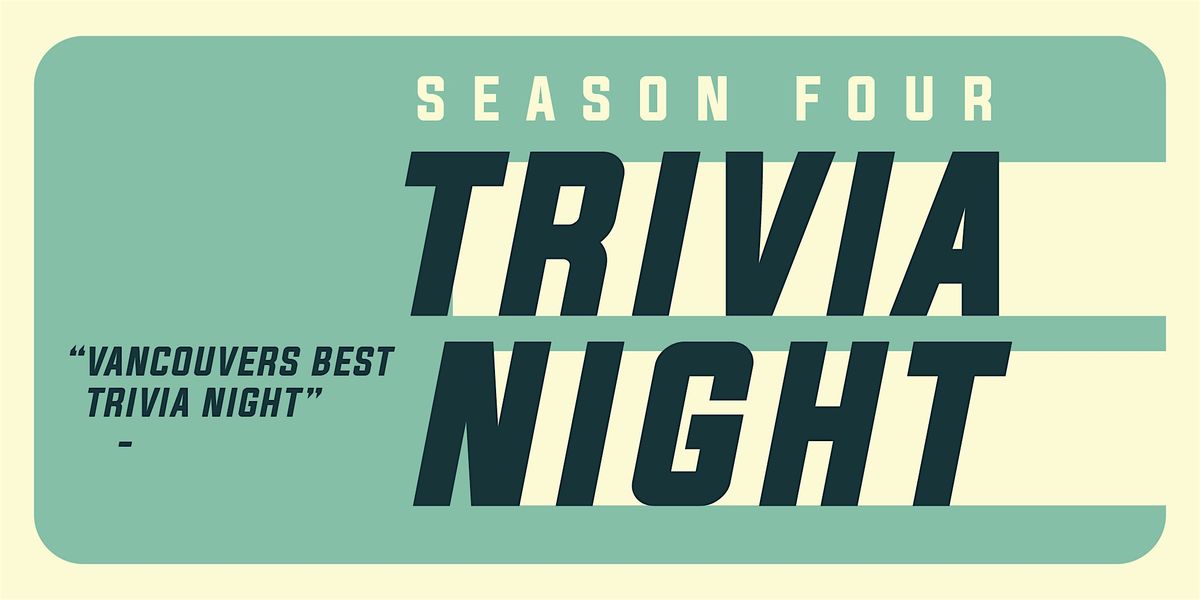 Thursday Night Trivia