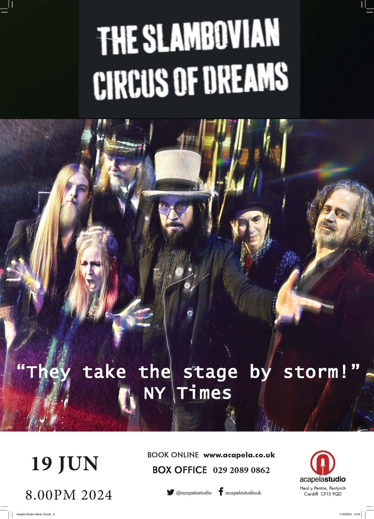 Slambovian Circus of Dreams (SELLING FAST)