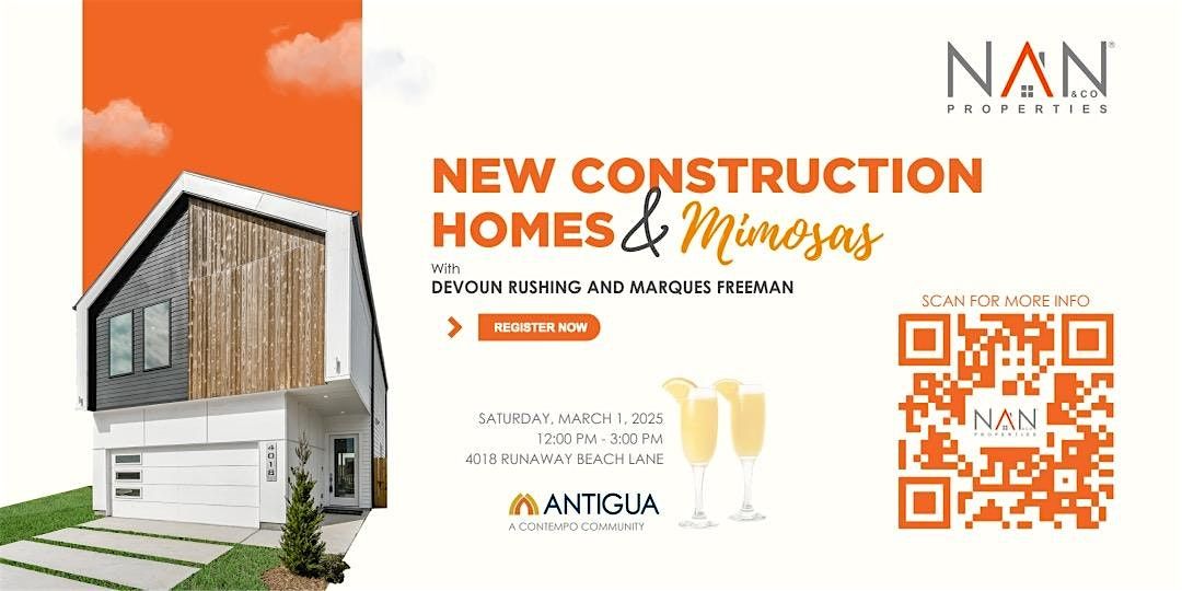 New Construction Homes & Mimosas