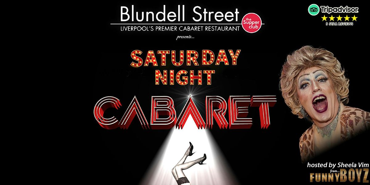 The BIG Saturday Night Cabaret Show hosted by Sheela Vim