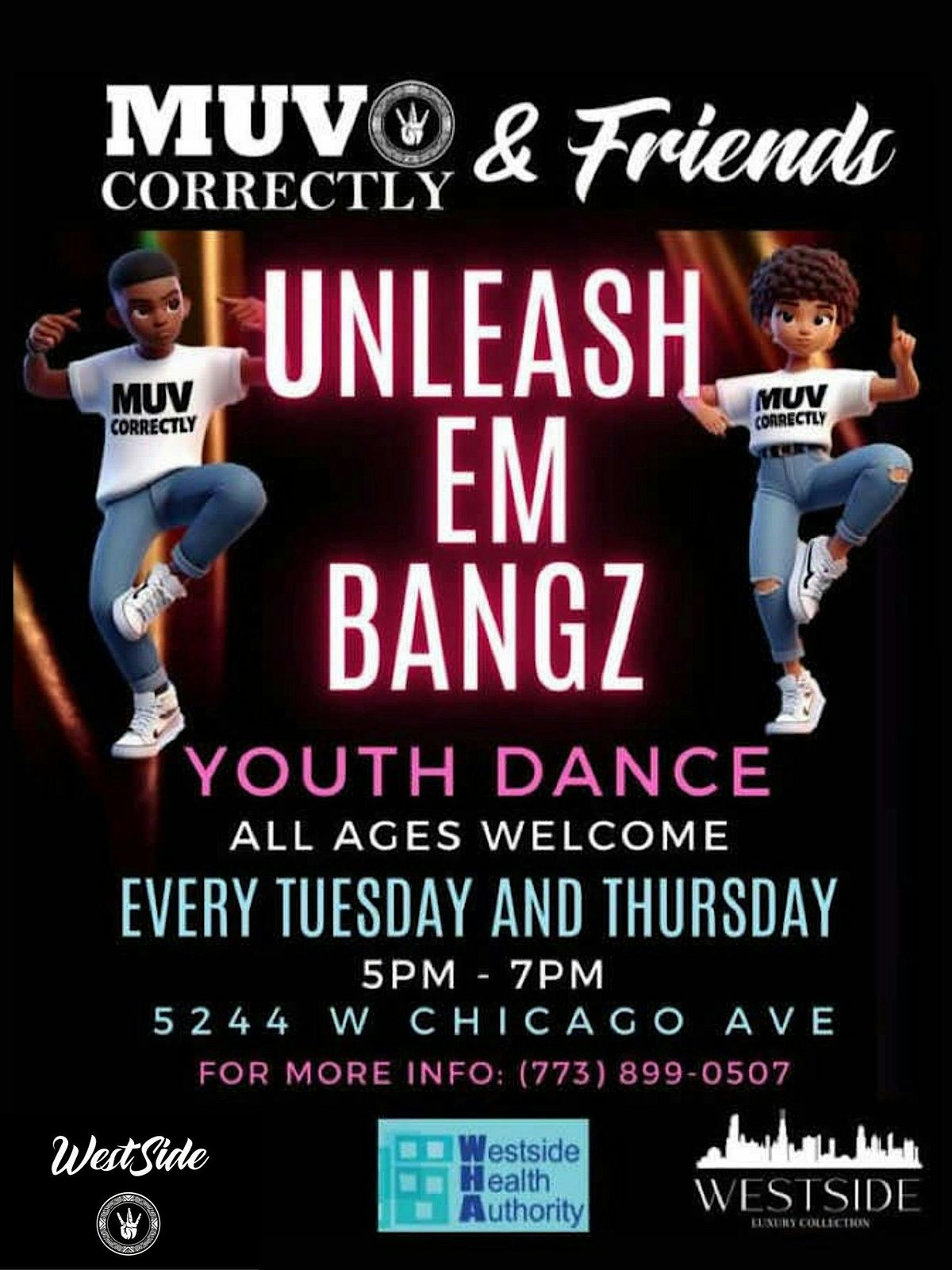 UNLEASH EM BANGZ:  CHICAGO YOUTH FOOTWORK CAMP