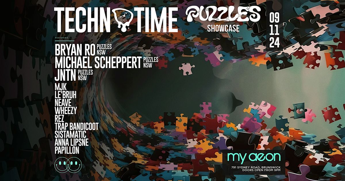 Techno Time Puzzles Records Showcase November 9th