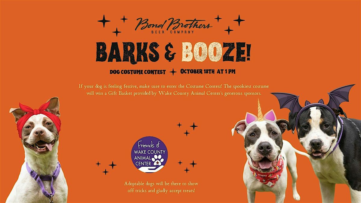 BARKS & BOOZE