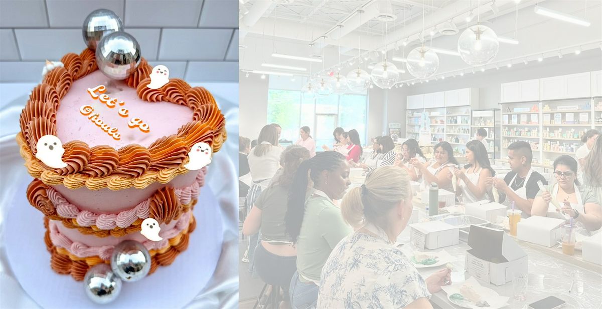 Bubbles and Buttercream ATX: Cake Decorating Class with Mimosas in Leander
