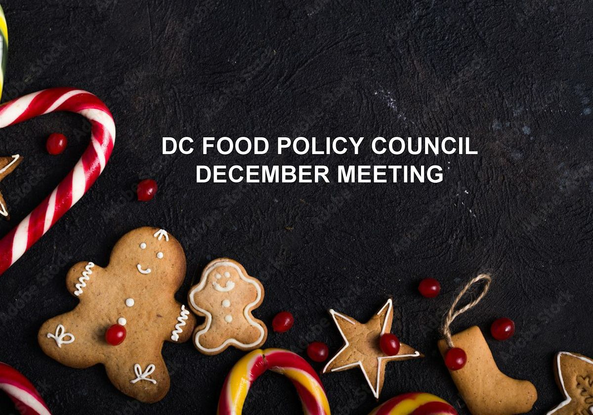 DC Food Policy Council December Meeting