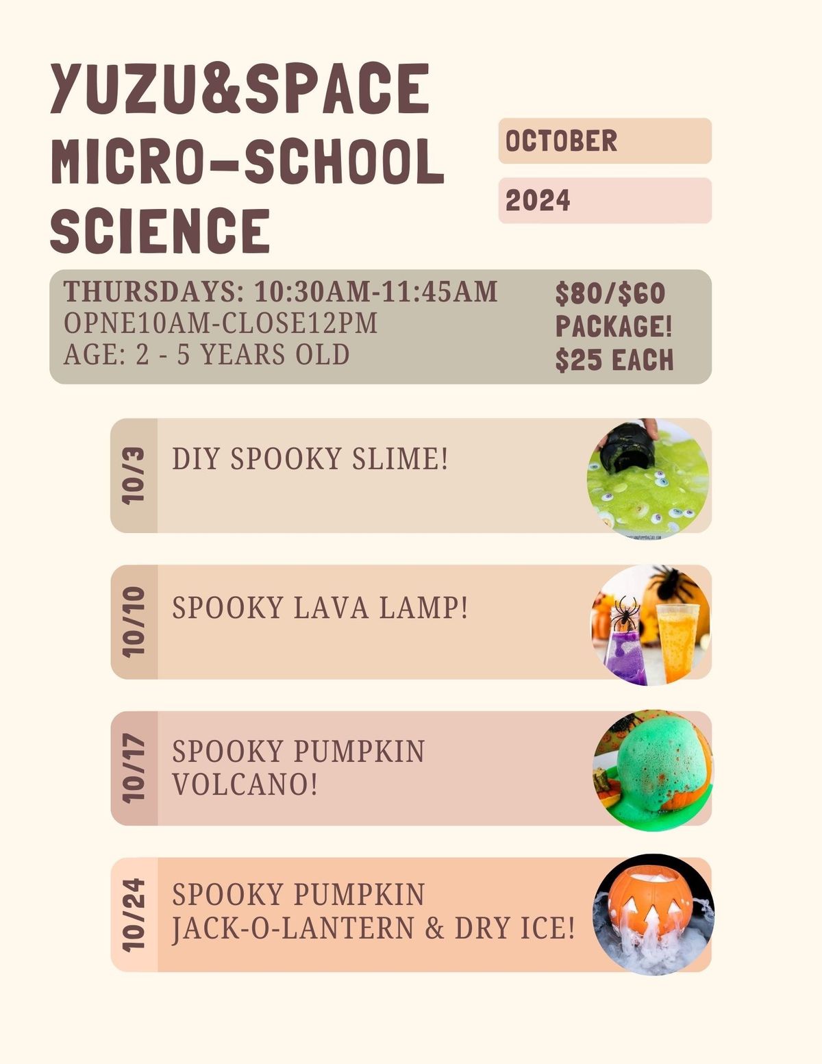 Micro School Thursday at YUZU&SPACE 