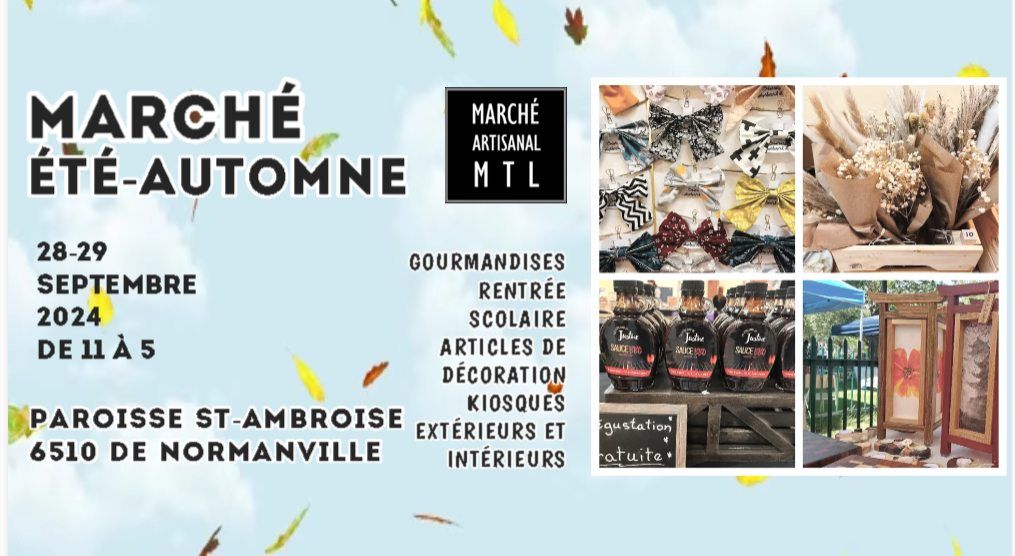 March\u00e9 \u00e9t\u00e9-automne 2024 (28-29 septembre)