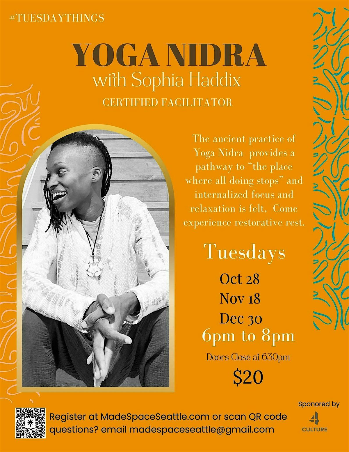 Tuesday Things: Yoga Nidra with Sophia Haddix