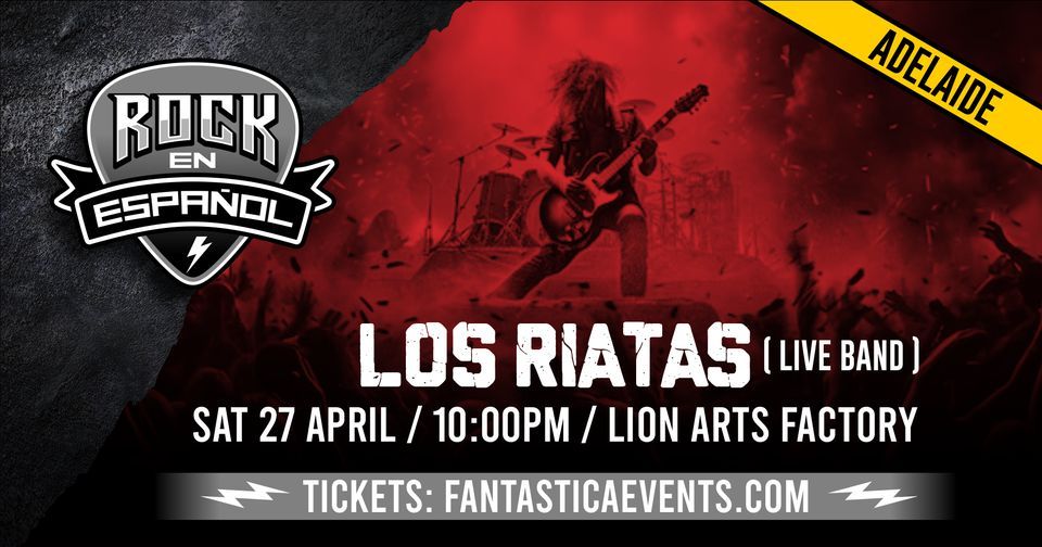 Rock En Espa\u00f1ol \/ Live Band Los Riatas