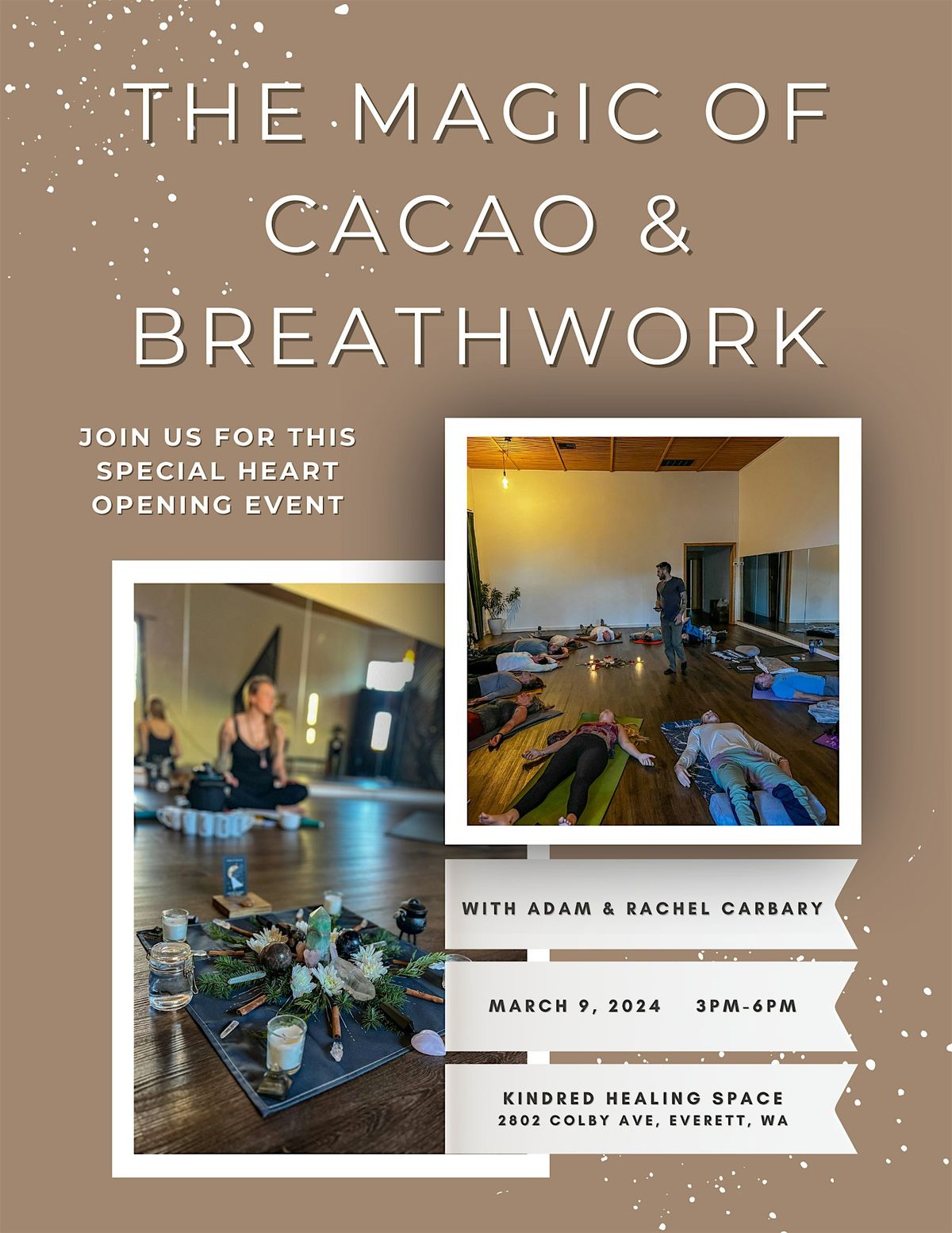 Somatic Breathwork & Cacao Circle with Adam & Rachel Carbary