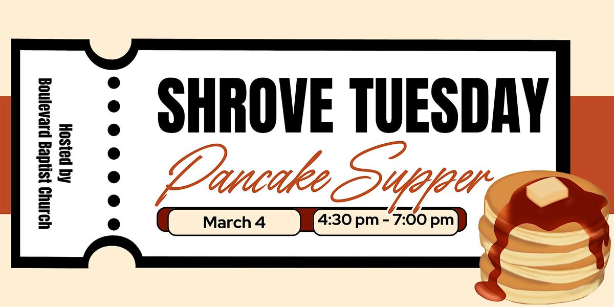 Shrove Tuesday Pancake Supper