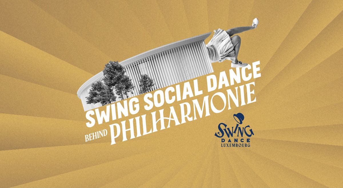 Outdoor social dance behind the Philharmonie