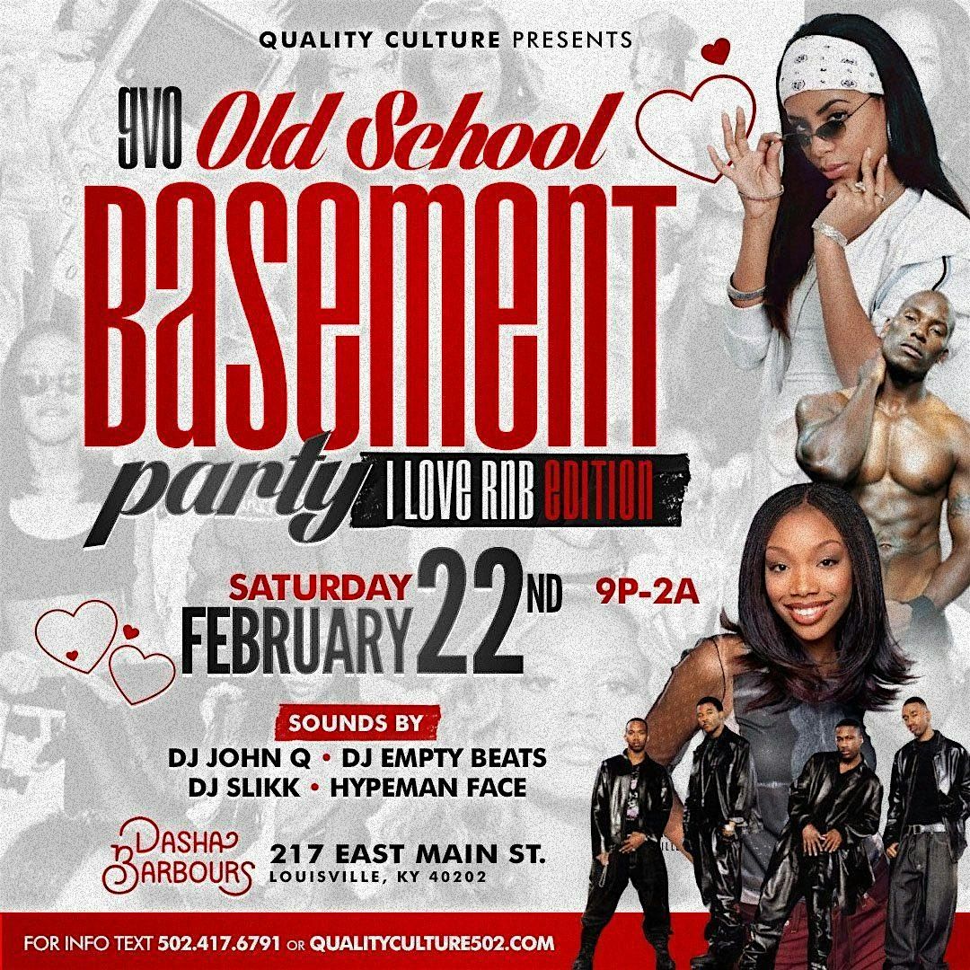 GVO Basement Party (I Love R&B Edition)