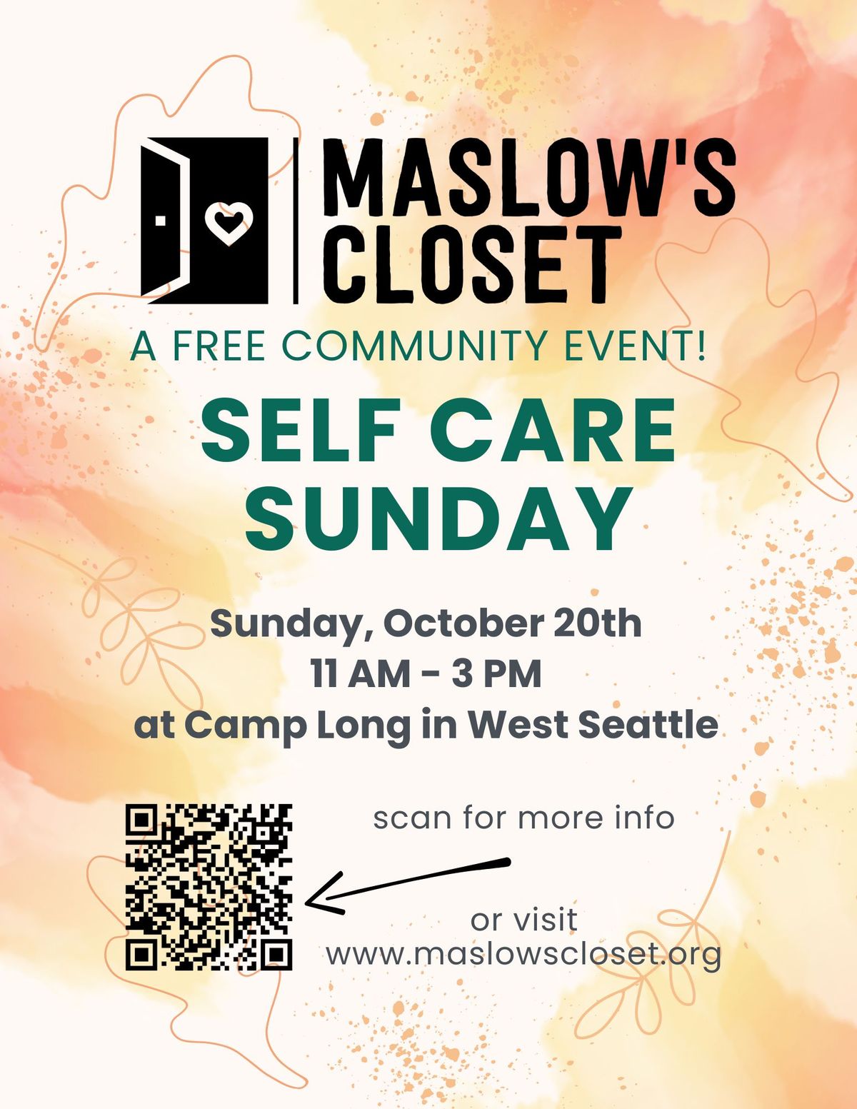 Self Care Sunday Community Event