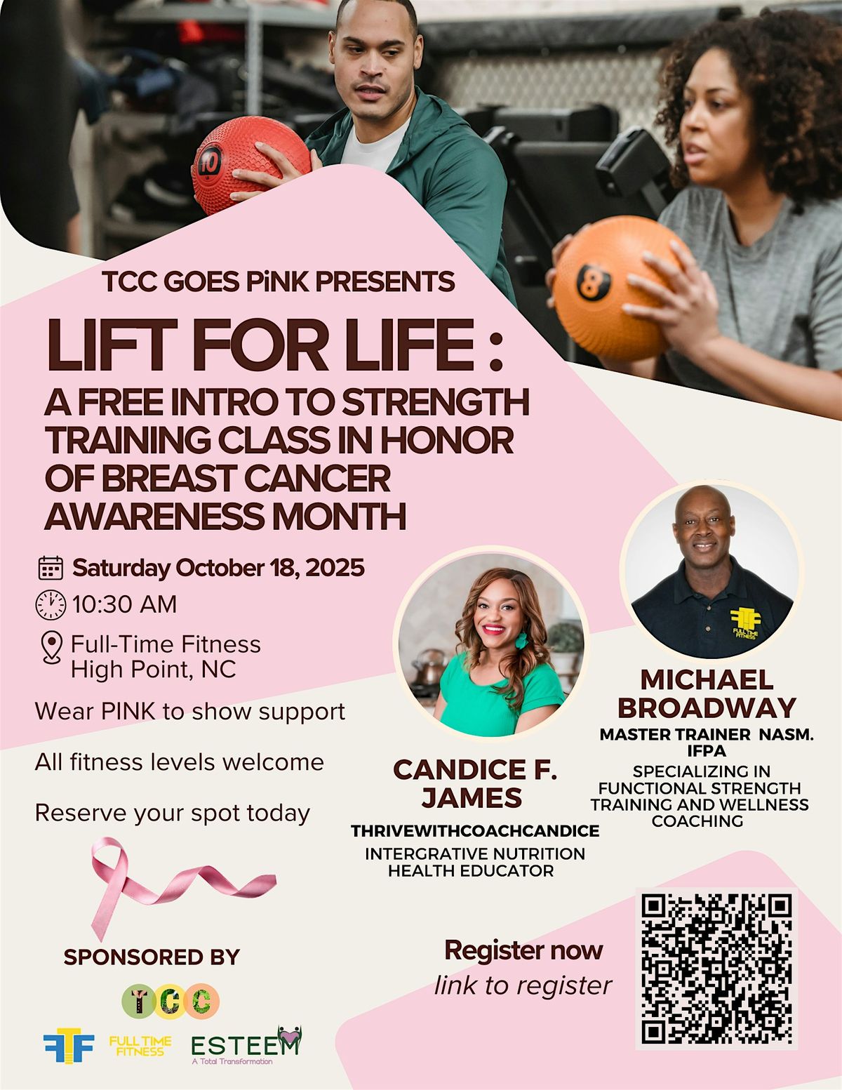 TCC Presents  \u201cLift For Life\u201d Intro to Strength Class