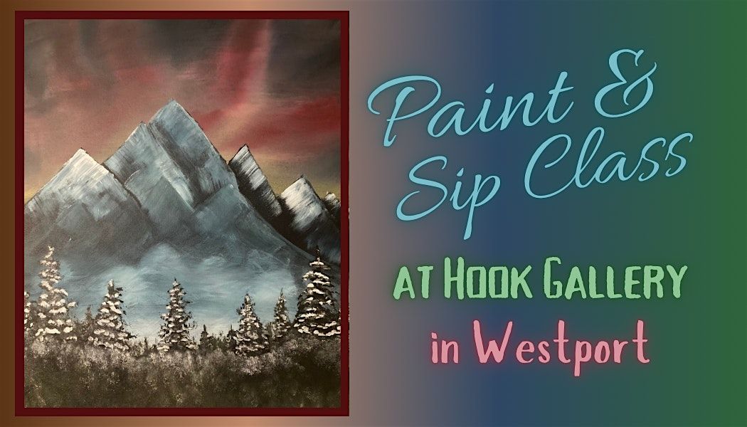 Winter Landscape Paint and Sip - Social Art Event  | Relax, Learn, & Create