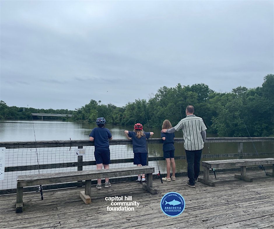 Family Fishing @ Kingman Island