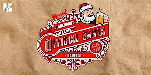 Clarendon's Official Santa Bar Fest