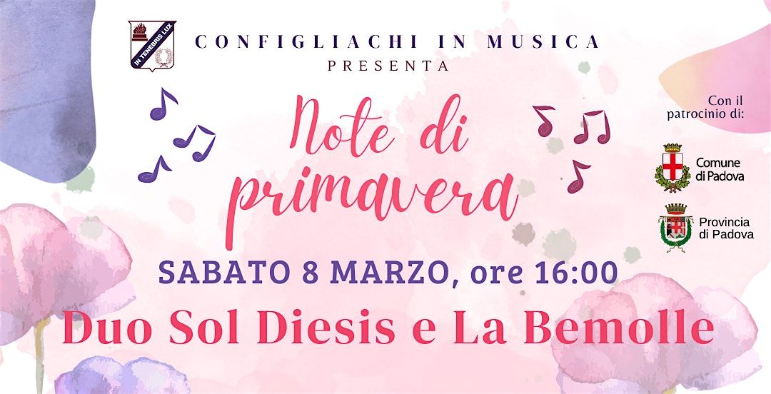 CONFIGLIACHI IN MUSICA: "Note di primavera" - Duo Sol Diesis e La Bemolle