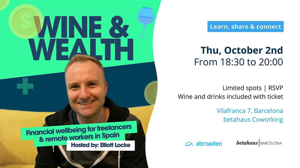 Wine & Wealth #004 - Financial wellbeing for freelancers in Spain.