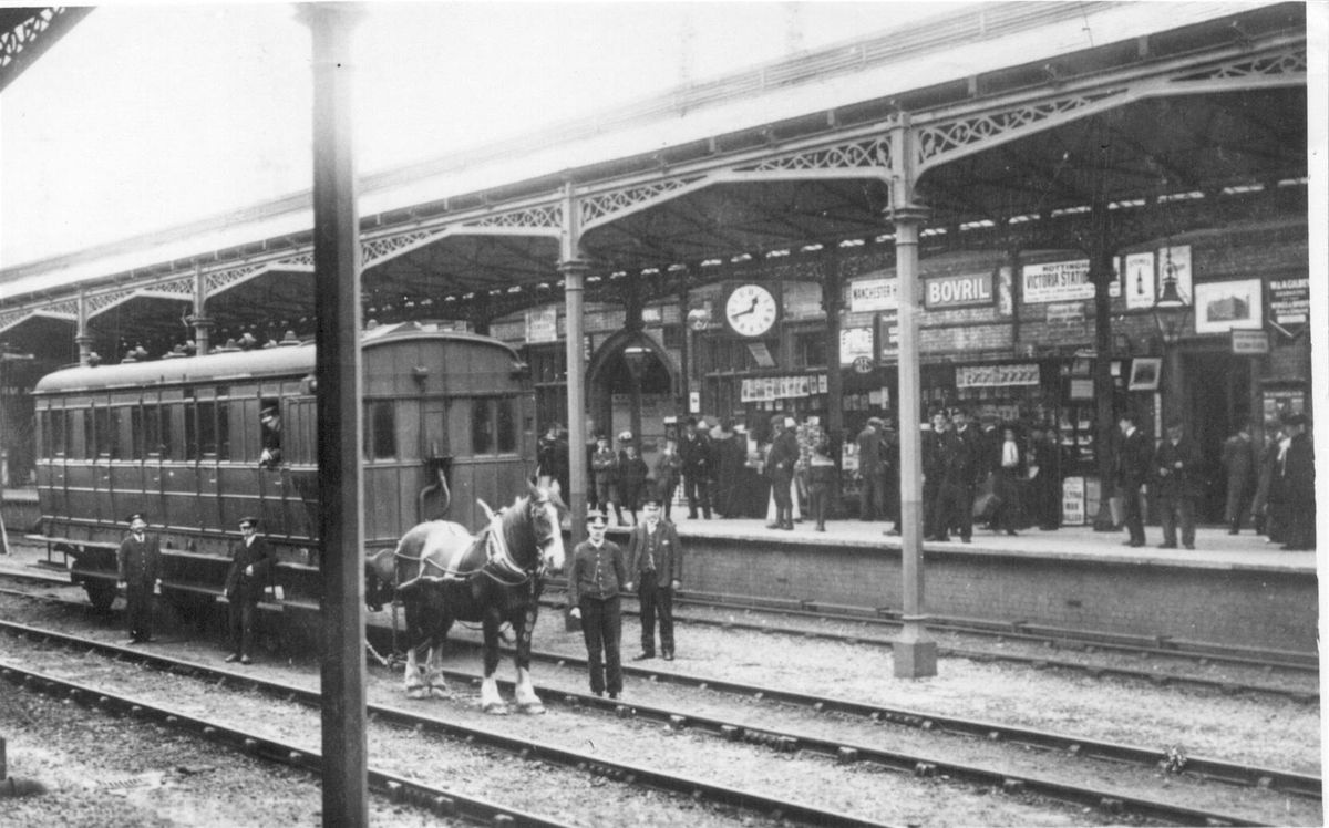 The Great Northern Railway (GNR) in Lincolnshire.