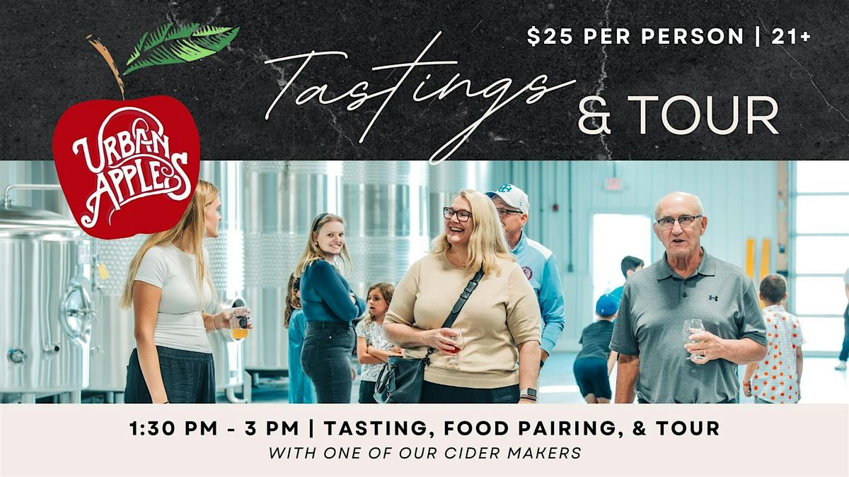 Cider Tasting & Tour at Urban Apples