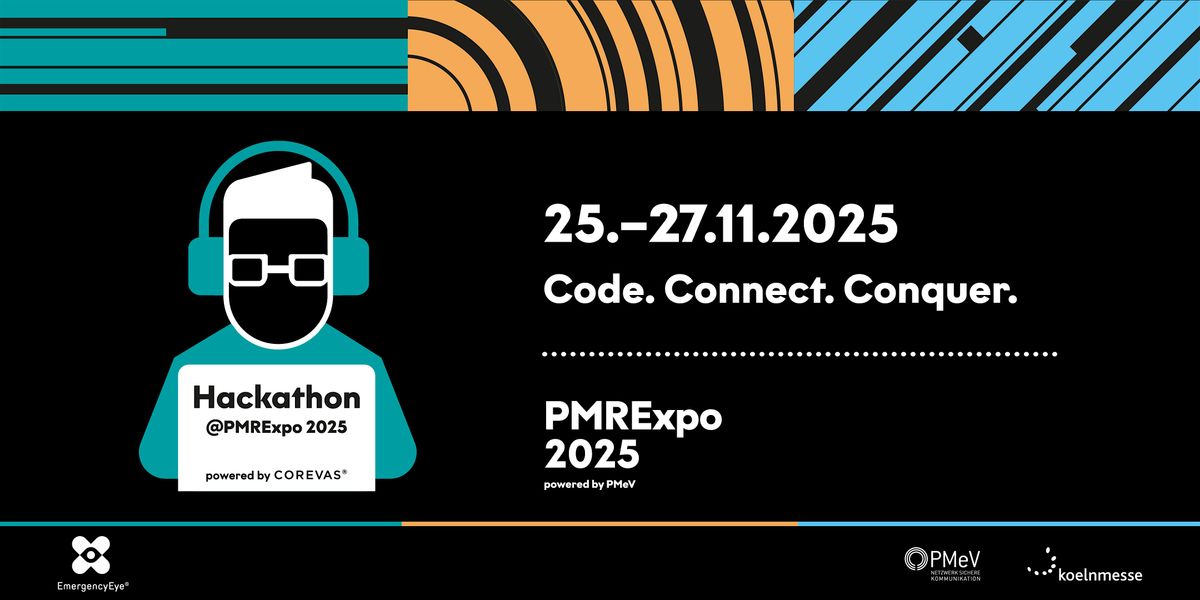 Hackathon@PMRExpo 2025 powered by COREVAS\u00ae