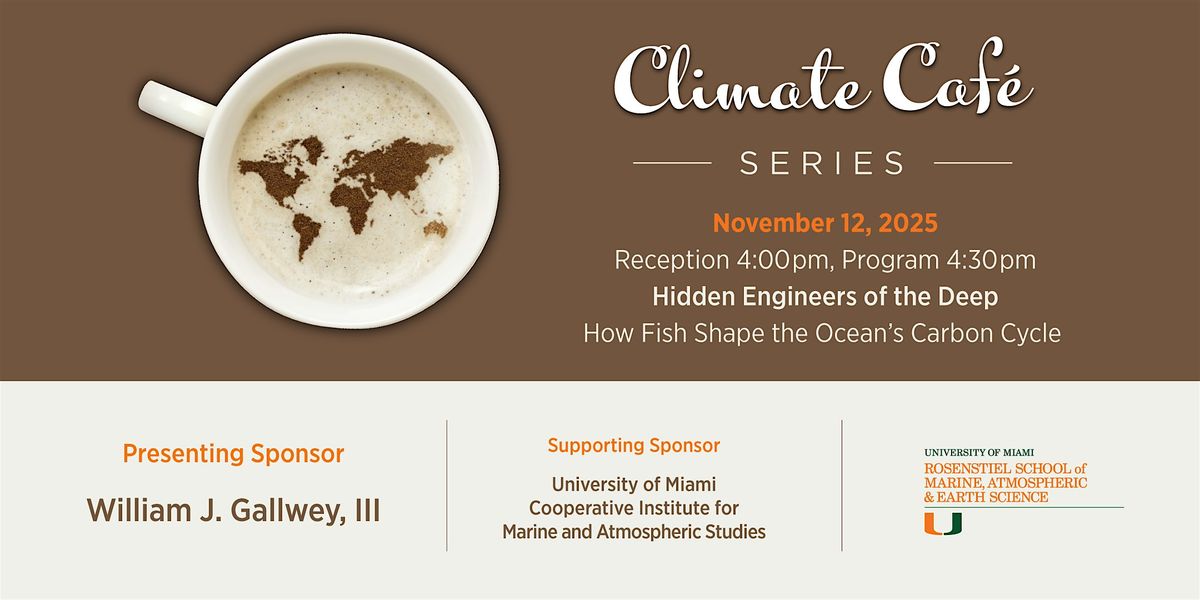 Climate Caf\u00e9 Series