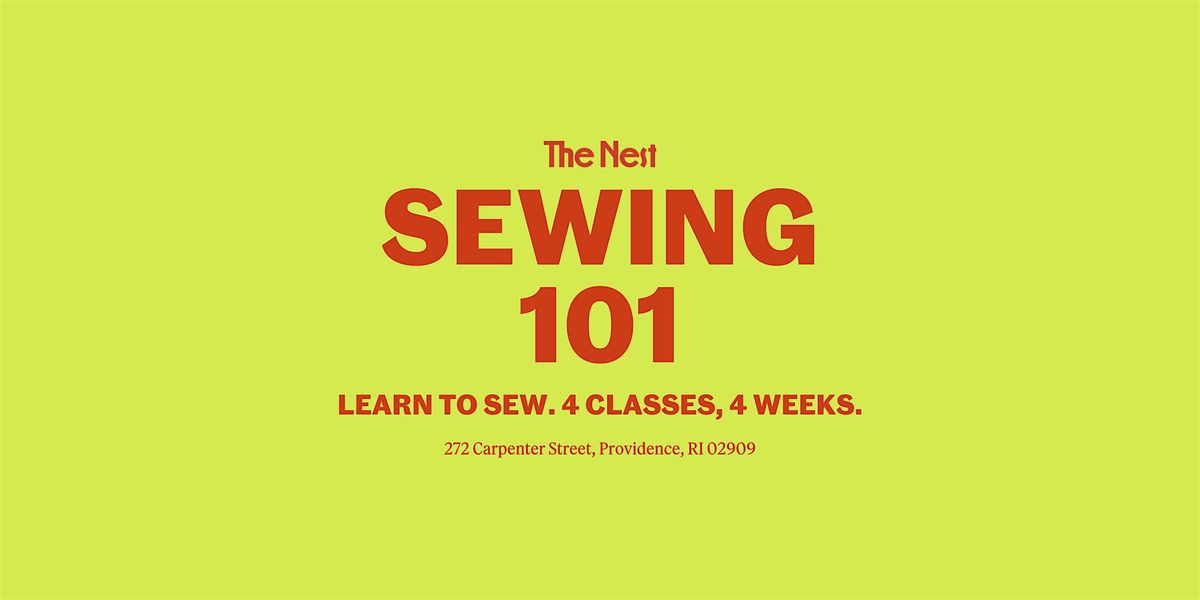 Sewing 101 Course \u2014 Learn to Sew (September 2025)