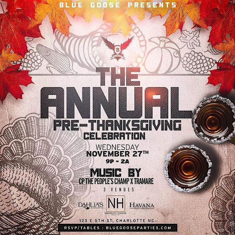 BlueGoose  Annual Pre-Thanksgiving Celebration