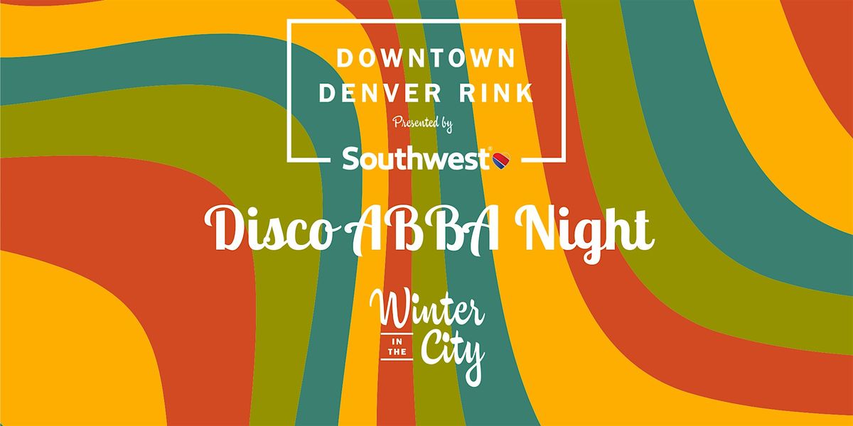 Disco ABBA Night at the Downtown Denver Rink