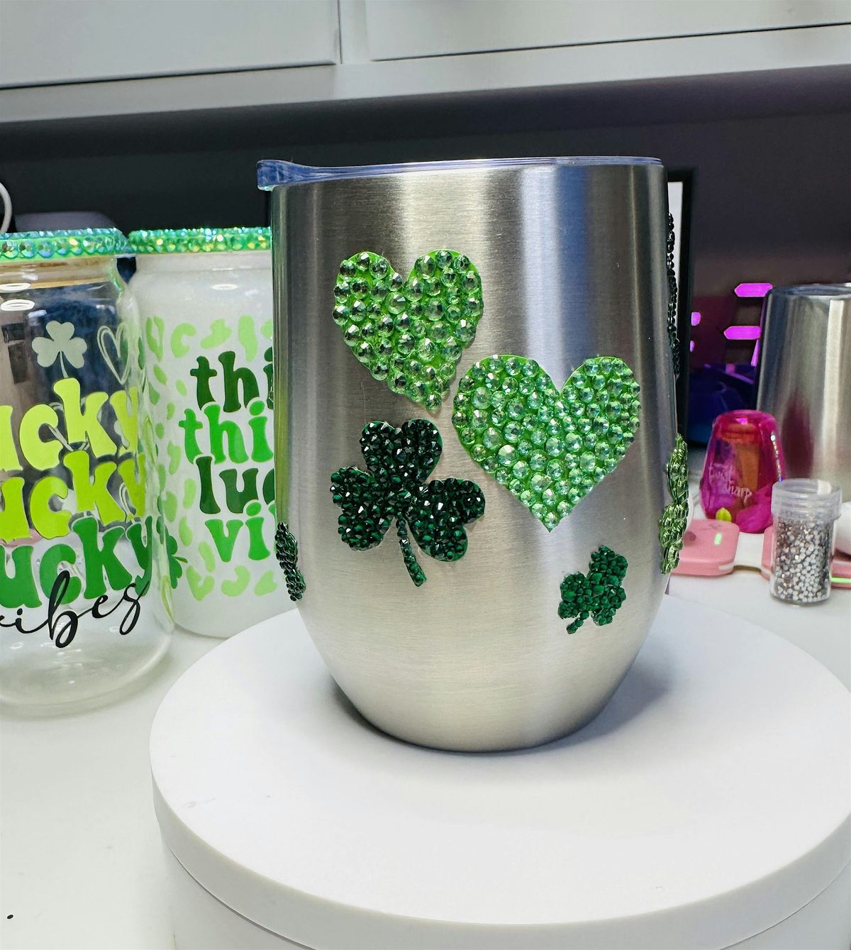 Bling and Sip - St. Patrick's Day Theme