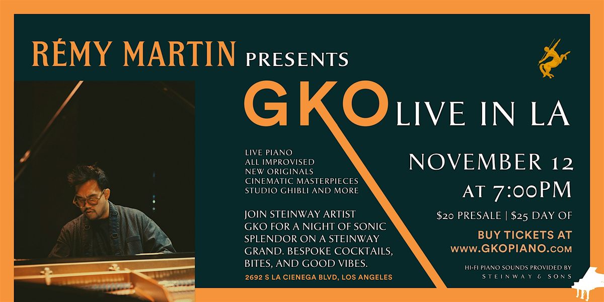 R\u00e9my Martin Presents: GKO Live in LA