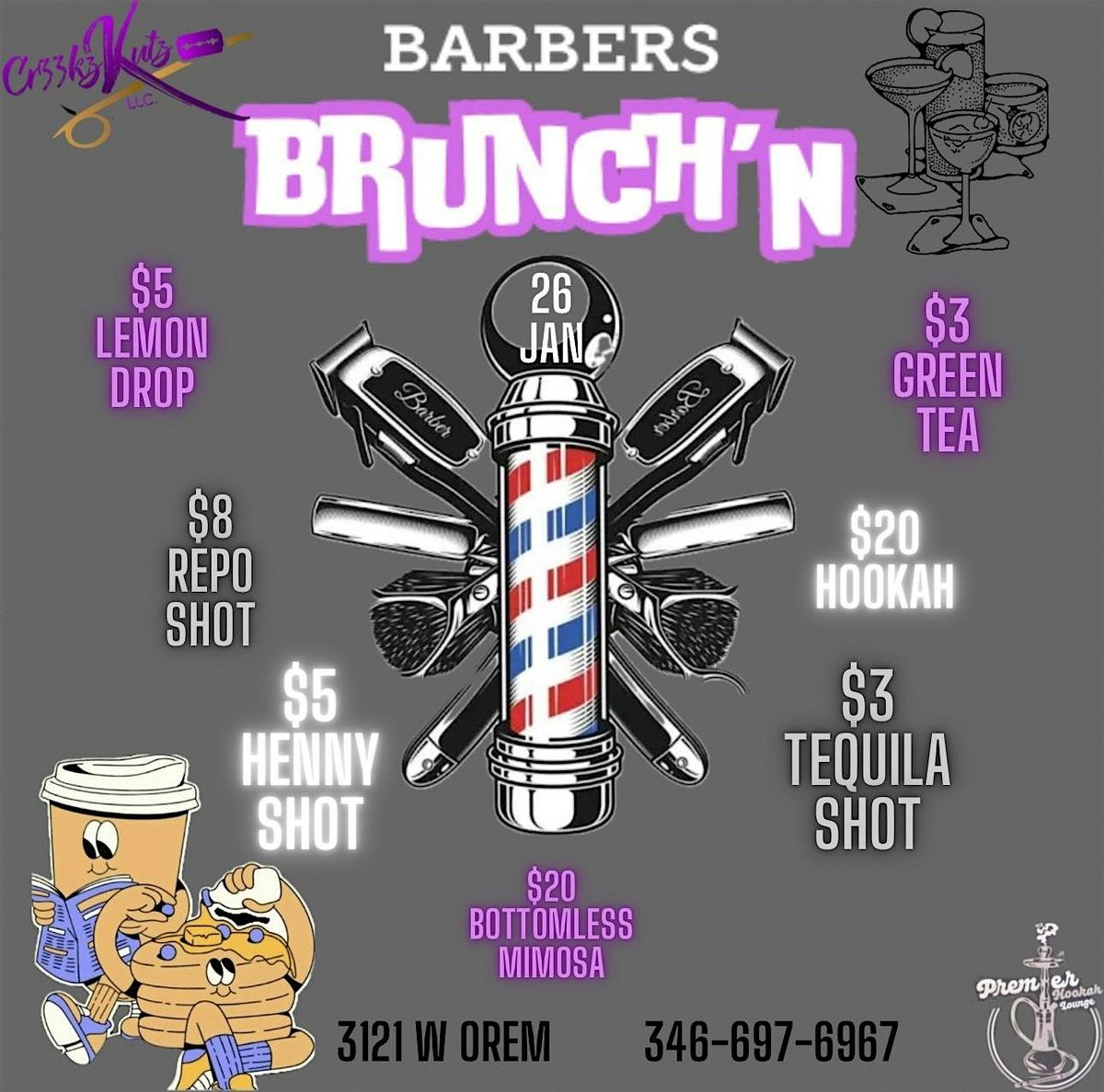 Brunch'n Barbers