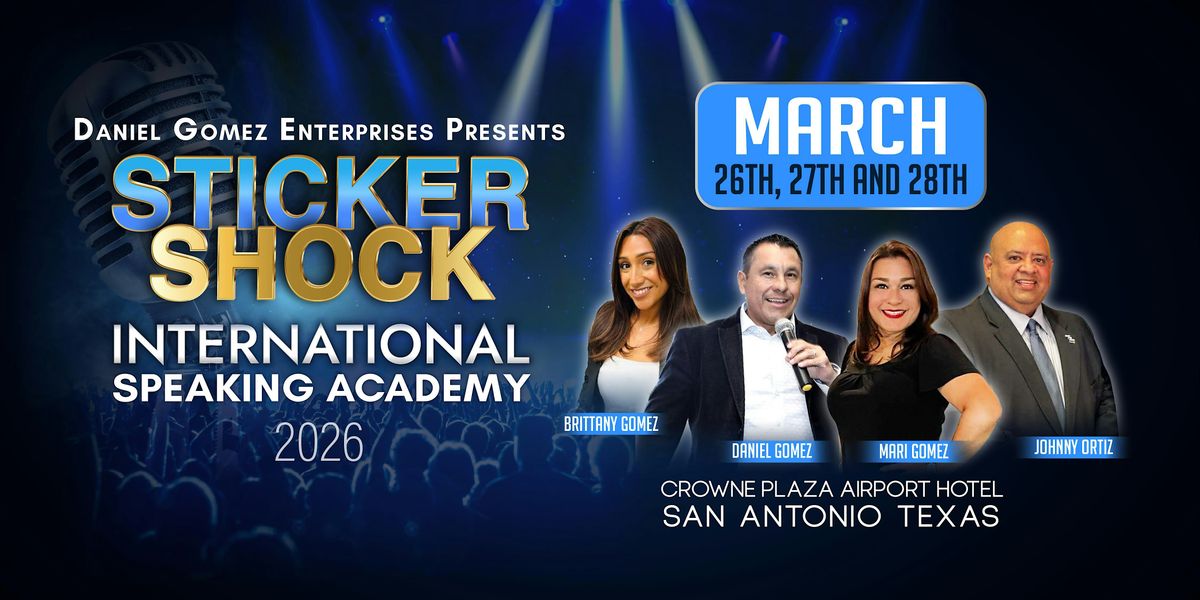 The Sticker Shock Elite Speaking Academy