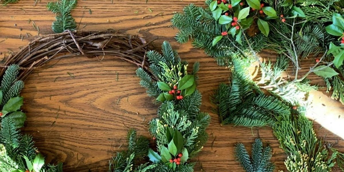 Wreath Making Workshop with Bluebird Bouquets