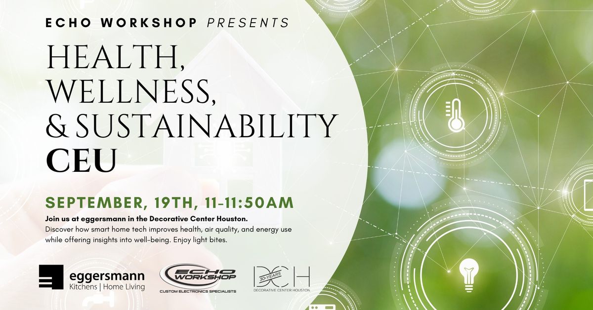 Health, Wellness, & Sustainability CEU