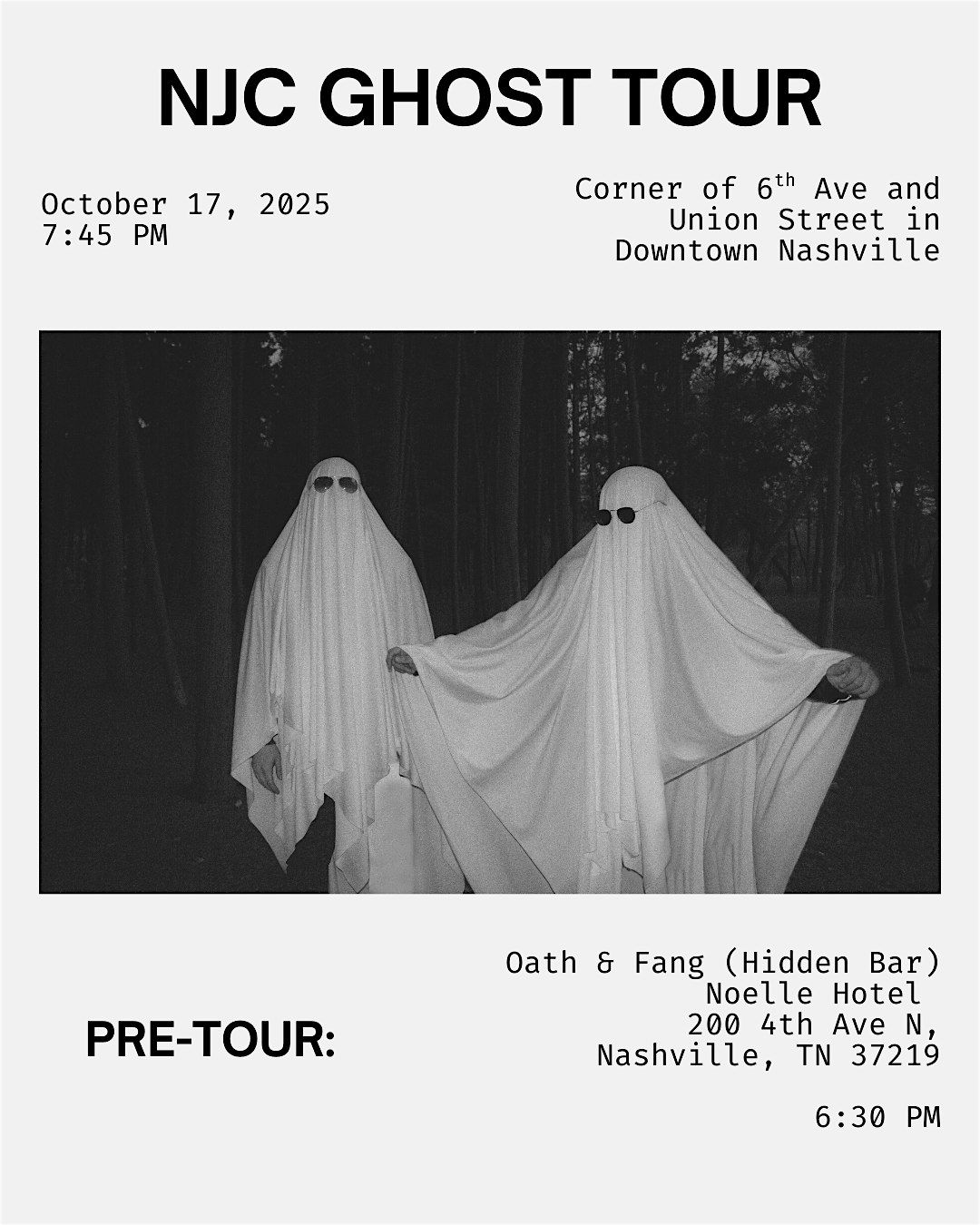 NJC Ghost Tour with AmeriGhost Tours