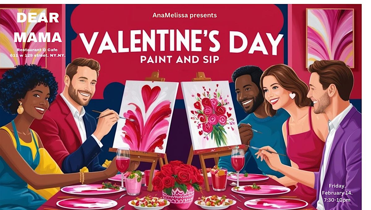 Valentines Day Paint & Sip Dinner