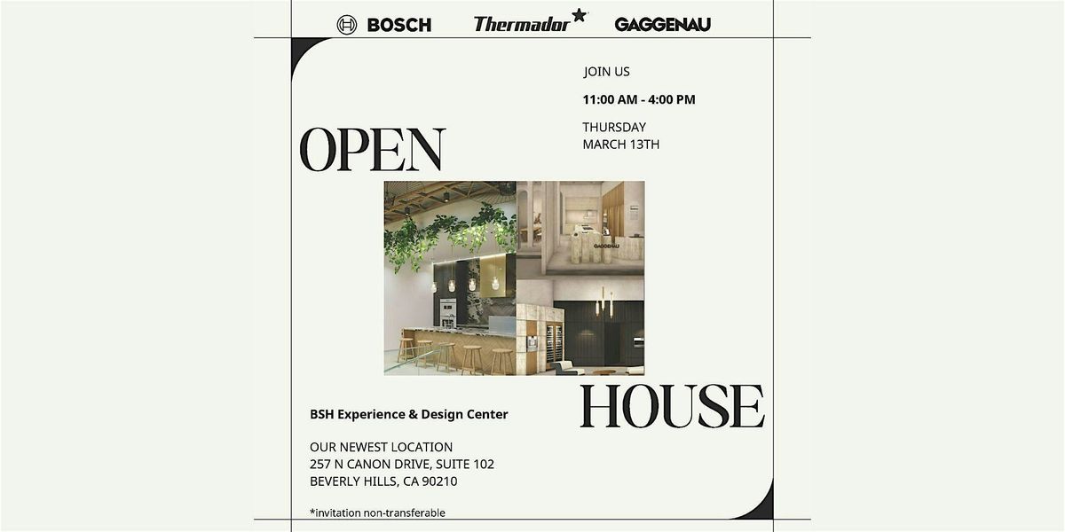 BSH Experience and Design Center Open House