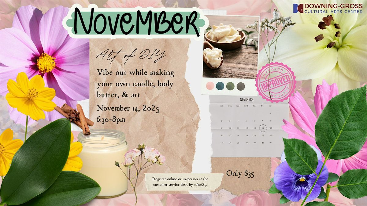 The Art of DIY: 2025-26 Season