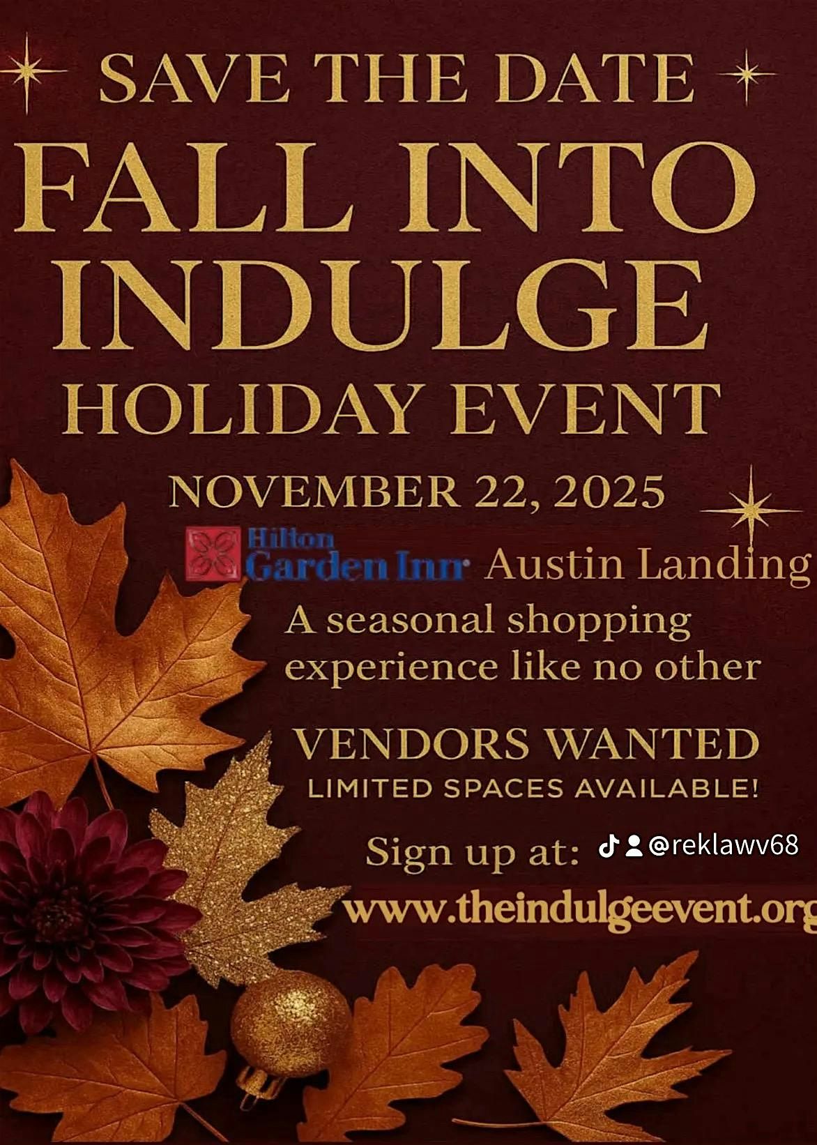 Fall Into The Indulge Holiday Event