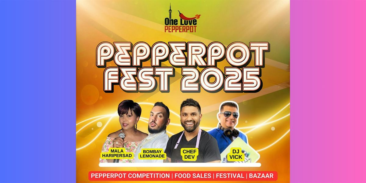 One Love Pepperpot Fest 2025