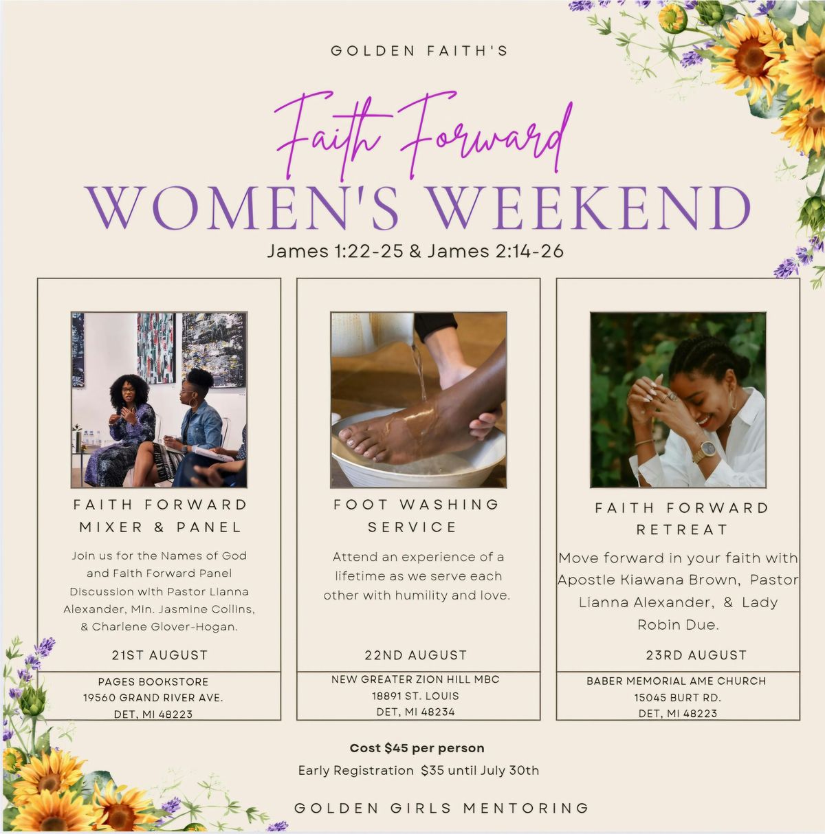 Faith Forward Women's Weekend
