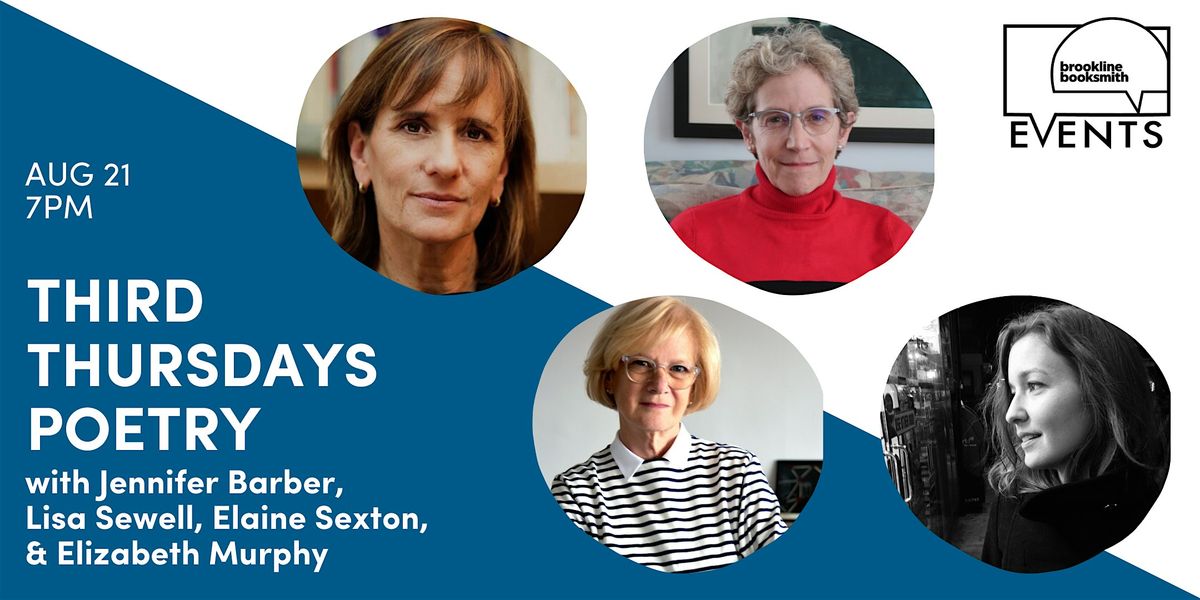 3rd Thurs: Jennifer Barber\/Lisa Sewell\/Elaine Sexton\/Elizabeth Murphy