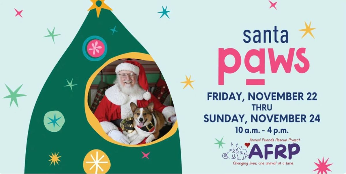 Santa Paws- Click on link to get your tickets!