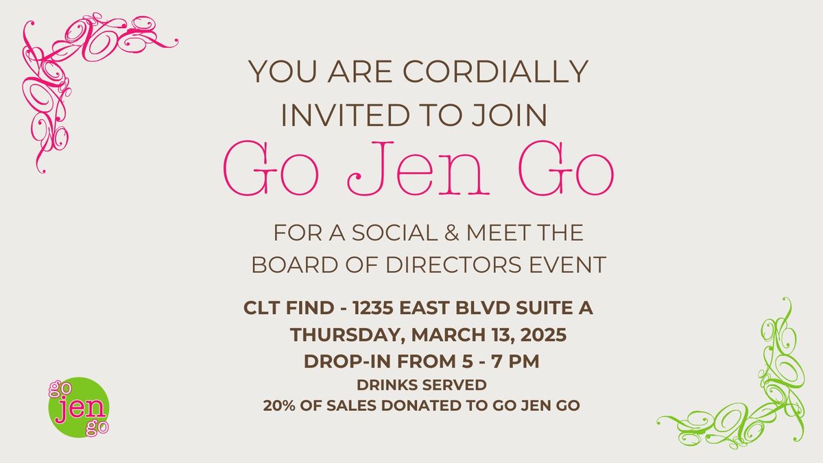 Go Jen Go Board Social