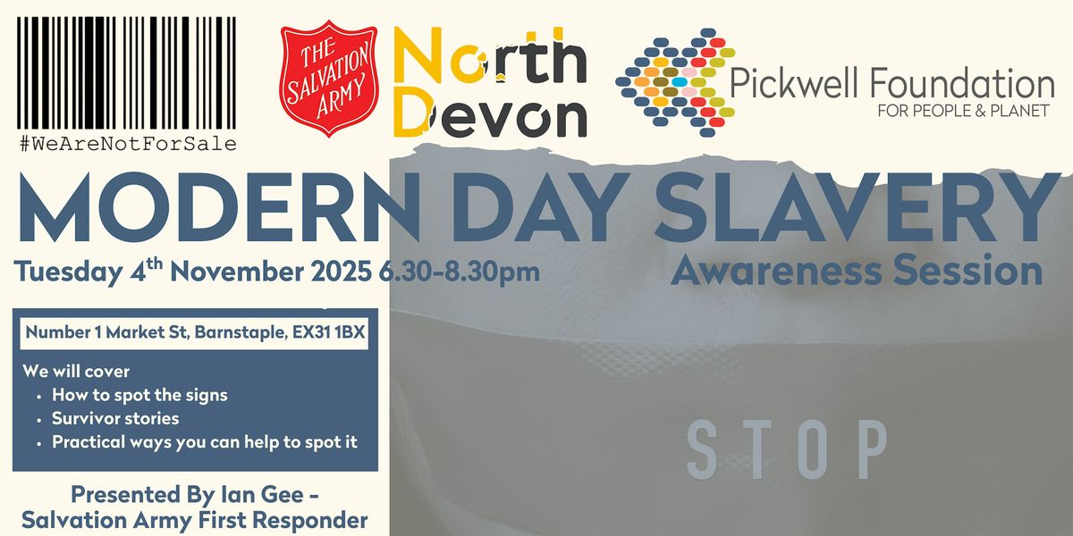 Modern Day Slavery Information Session